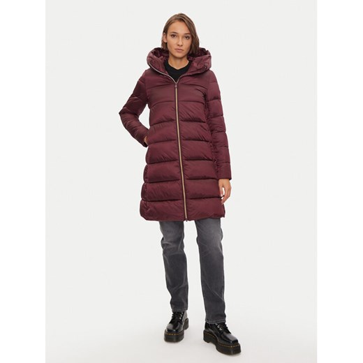 Save The Duck Kurtka zimowa D40279W IRIS19 Bordowy Regular Fit ze sklepu MODIVO w kategorii Kurtki damskie - zdjęcie 181161819