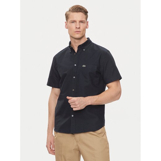 Lacoste Koszula CH1917 Granatowy Regular Fit ze sklepu MODIVO w kategorii Koszule męskie - zdjęcie 181162257