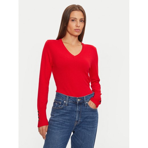 Brave Soul Sweter LK-248IVYB Czerwony Regular Fit ze sklepu MODIVO w kategorii Swetry damskie - zdjęcie 181162525