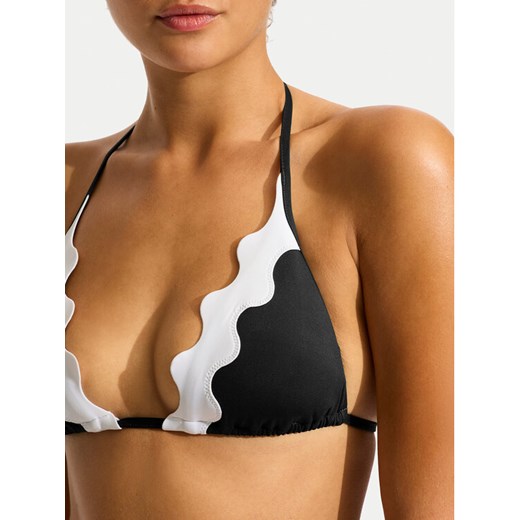 Seafolly Góra od bikini 31437-717 Czarny ze sklepu MODIVO w kategorii Stroje kąpielowe - zdjęcie 181163566