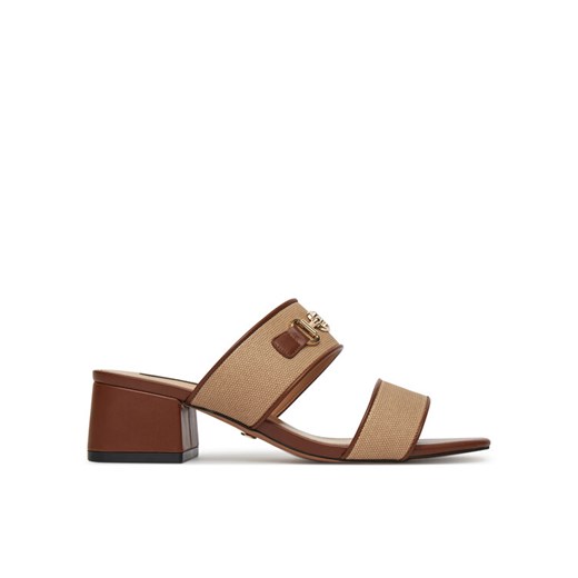 Nine West Klapki 2560-01 Beżowy ze sklepu MODIVO w kategorii Klapki damskie - zdjęcie 181164707