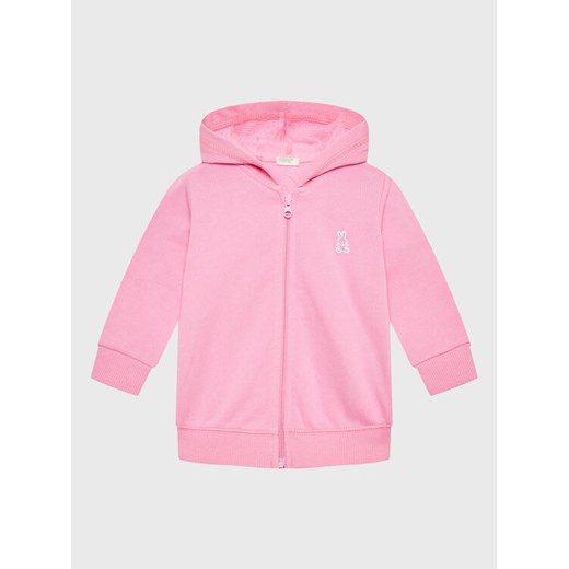 United Colors Of Benetton Bluza 3J70MM270 Różowy Regular Fit ze sklepu MODIVO w kategorii Bluzy i swetry - zdjęcie 181165848