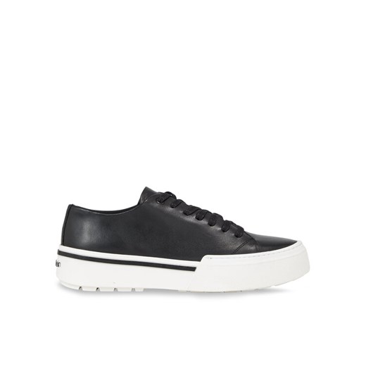 Calvin Klein Sneakersy Low Top Lace Up HM0HM01177 Czarny ze sklepu MODIVO w kategorii Buty sportowe męskie - zdjęcie 181166949