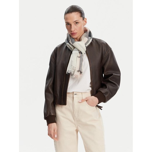 Barbour Szal Abigail LSC0442PI75 Écru ze sklepu MODIVO w kategorii Szaliki i chusty damskie - zdjęcie 181167369