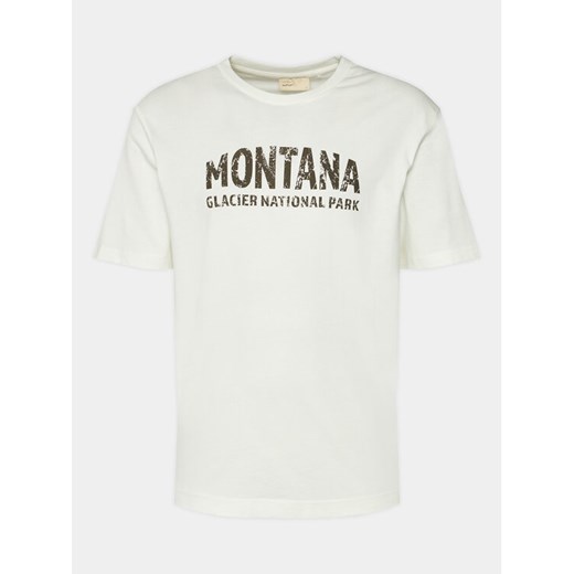 Outhorn T-Shirt OTHAW23TTSHM0938 Biały Regular Fit Outhorn L MODIVO