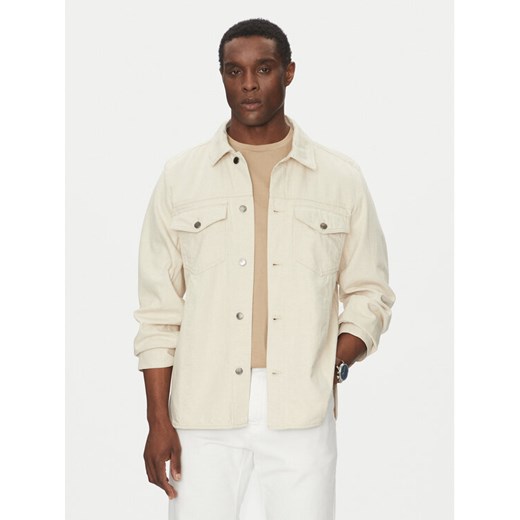 Michael Kors Koszula CR5900PBK8 Écru Regular Fit Michael Kors M MODIVO