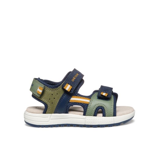 Geox Sandały J Alben J35AVA 1520 CF3F4 M Khaki ze sklepu MODIVO w kategorii Sandały dziecięce - zdjęcie 181170878