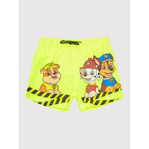 NAME IT Szorty kąpielowe PAW PATROL 13199799 Żółty Regular Fit ze sklepu MODIVO w kategorii Stroje kąpielowe dla niemowląt - zdjęcie 181173105