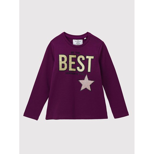 Original Marines Bluzka DCA3556F Fioletowy Regular Fit ze sklepu MODIVO w kategorii Bluzki dziewczęce - zdjęcie 181173515