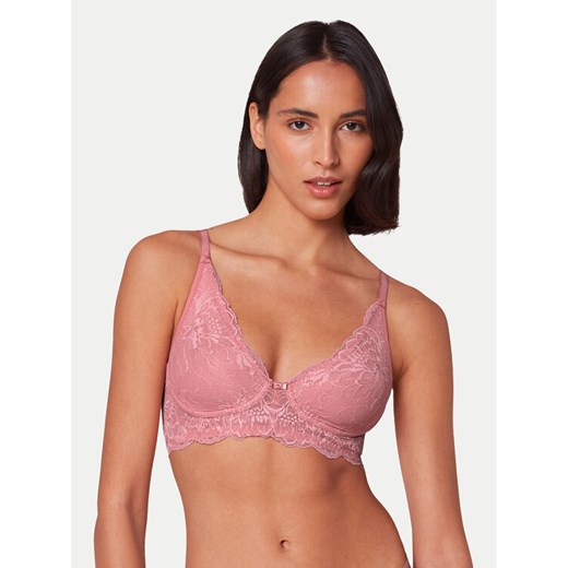 Triumph Biustonosz bezfiszbinowy Amourette Charm T10214451 Różowy ze sklepu MODIVO w kategorii Biustonosze - zdjęcie 181173526