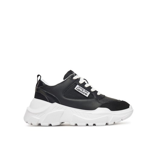 Versace Jeans Couture Sneakersy 78VA3SC2 Czarny ze sklepu MODIVO w kategorii Buty sportowe damskie - zdjęcie 181173869