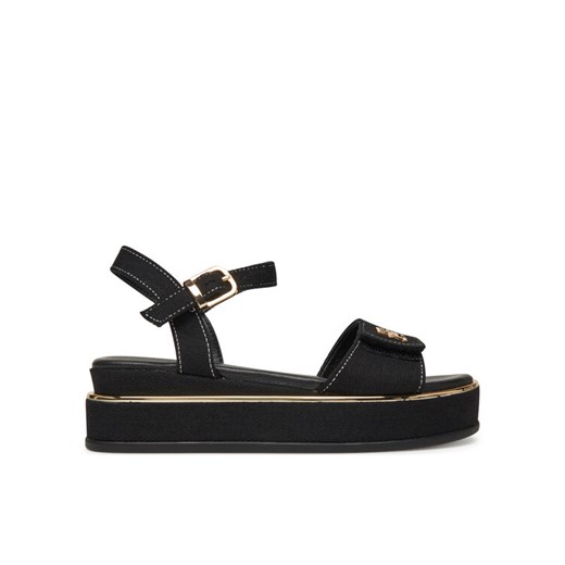 Tommy Hilfiger Sandały T3A2-33788-1828 S Czarny ze sklepu MODIVO w kategorii Sandały damskie - zdjęcie 181173996