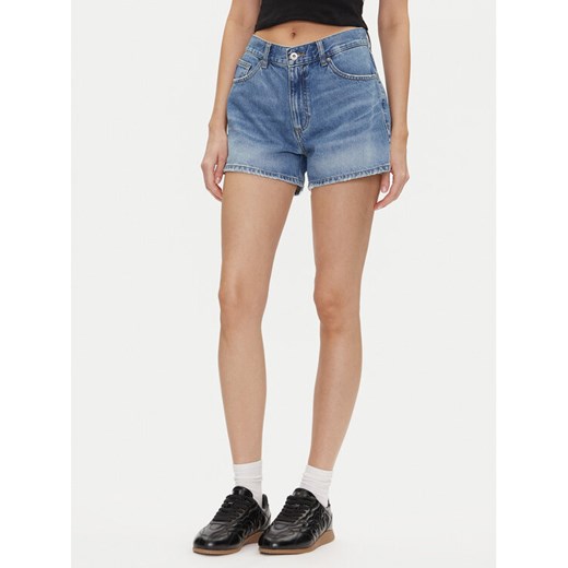HUGO Szorty jeansowe Gimusa_B 50540565 Niebieski Relaxed Fit 30 MODIVO
