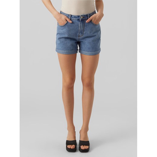 Vero Moda Szorty jeansowe Zuri 10279493 Niebieski Regular Fit ze sklepu MODIVO w kategorii Szorty - zdjęcie 181175897