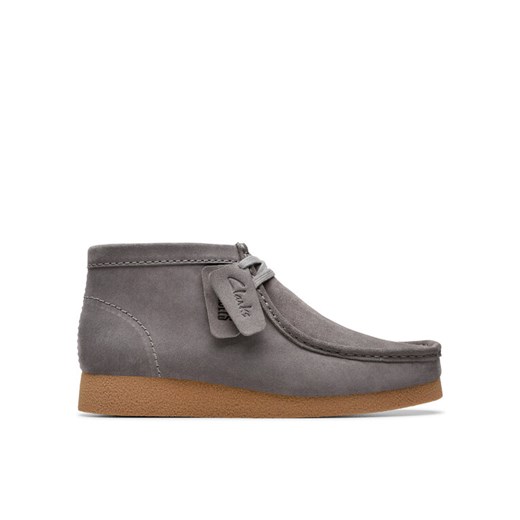 Clarks Trzewiki Wallabee Evo Bt 26174938 Szary ze sklepu MODIVO w kategorii Buty zimowe męskie - zdjęcie 181176495