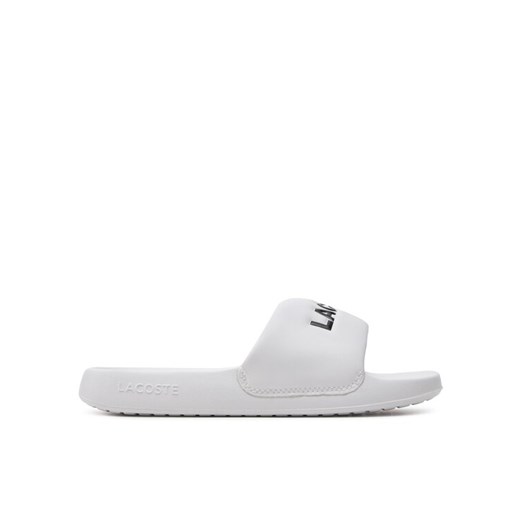 Lacoste Klapki Serve Slide 1.0 747CFA0032 Biały ze sklepu MODIVO w kategorii Klapki damskie - zdjęcie 181177846