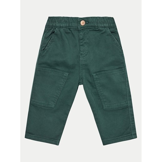 Original Marines Spodnie materiałowe DEA0700NM Zielony Regular Fit ze sklepu MODIVO w kategorii Spodnie i półśpiochy - zdjęcie 181178195