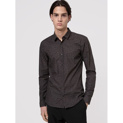 Hugo Koszula Ero3-W 50449762 Czarny Extra Slim Fit ze sklepu MODIVO w kategorii Koszule męskie - zdjęcie 181178697