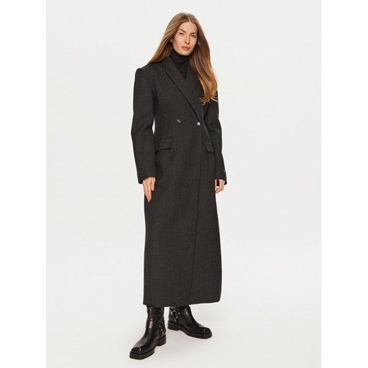 Herskind Płaszcz wełniany Ultra De Lux 5379174 Szary Regular Fit Herskind 36 MODIVO