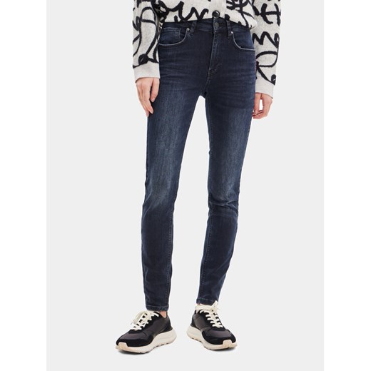Desigual Jeansy 23WWDD10 Granatowy Slim Fit ze sklepu MODIVO w kategorii Jeansy damskie - zdjęcie 181180978