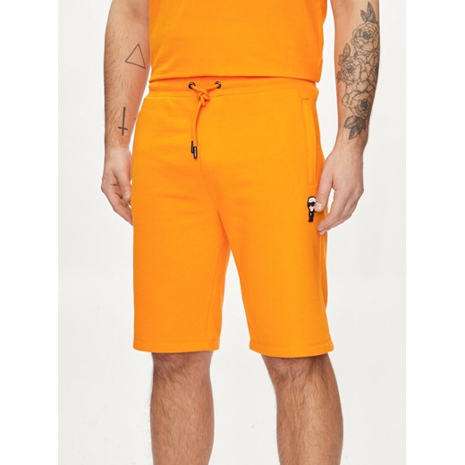 KARL LAGERFELD Szorty sportowe 705032 542900 Pomarańczowy Regular Fit Karl Lagerfeld XL MODIVO