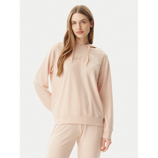 Guess Bluza O5GQ00 KCQP2 Pomarańczowy Regular Fit ze sklepu MODIVO w kategorii Bluzy damskie - zdjęcie 181181368