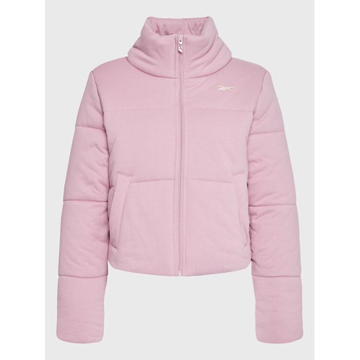 Reebok Kurtka zimowa Studio HK4745 Fioletowy Regular Fit ze sklepu MODIVO w kategorii Kurtki damskie - zdjęcie 181184816