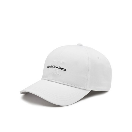 Calvin Klein Czapka z daszkiem Monologo Embro K50K512180 Biały ze sklepu MODIVO w kategorii Czapki z daszkiem męskie - zdjęcie 181185006
