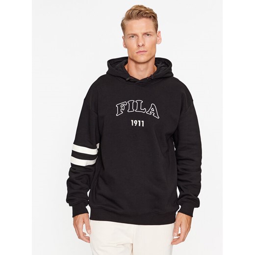 Fila Bluza FAM0541 Czarny Regular Fit ze sklepu MODIVO w kategorii Bluzy męskie - zdjęcie 181185818