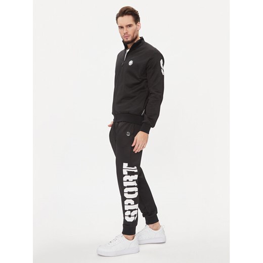 Plein Sport Dres Jogging Tracksuit: Top/Trousers AACC MJJ0606 SJO002N Czarny Regular Fit ze sklepu MODIVO w kategorii Dresy męskie - zdjęcie 181185846