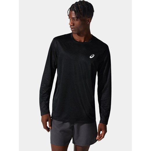 Asics Longsleeve Core Ls 2011C340 Czarny Ahletic Fit ze sklepu MODIVO w kategorii T-shirty męskie - zdjęcie 181189346