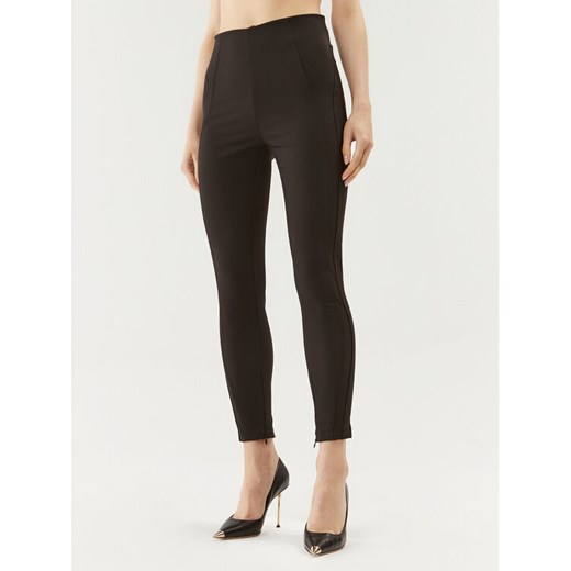 Rinascimento Spodnie materiałowe CFC0116017003 Czarny Slim Fit ze sklepu MODIVO w kategorii Spodnie damskie - zdjęcie 181189536