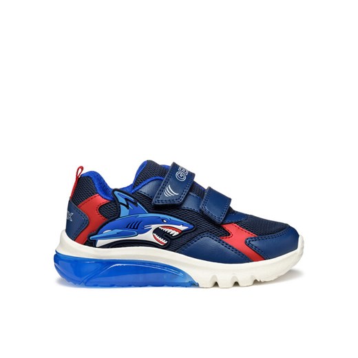 Geox Sneakersy J Ciberdron J55LBB 014BU C0735 D Granatowy ze sklepu MODIVO w kategorii Buty sportowe dziecięce - zdjęcie 181190115