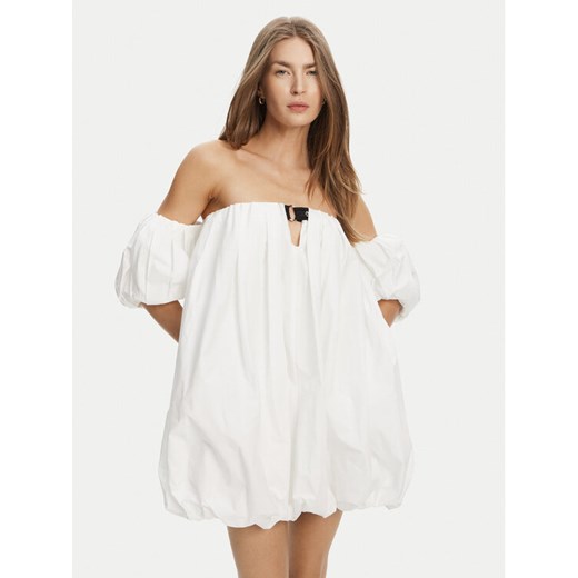 PINKO Sukienka letnia 105211 A2LD ZZ1 Biały Regular Fit ze sklepu MODIVO w kategorii Sukienki - zdjęcie 181190368