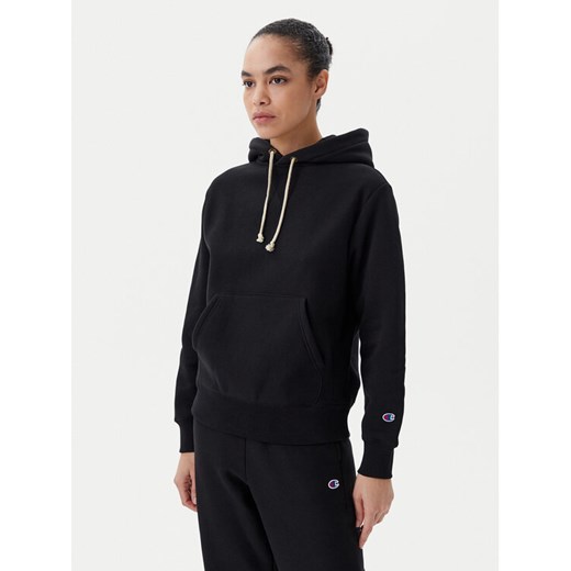 Champion Bluza 117869 Czarny Regular Fit ze sklepu MODIVO w kategorii Bluzy damskie - zdjęcie 181193219