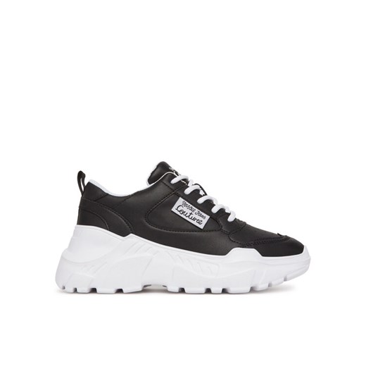 Versace Jeans Couture Sneakersy 78VA3SC2 Czarny ze sklepu MODIVO w kategorii Buty sportowe damskie - zdjęcie 181194609