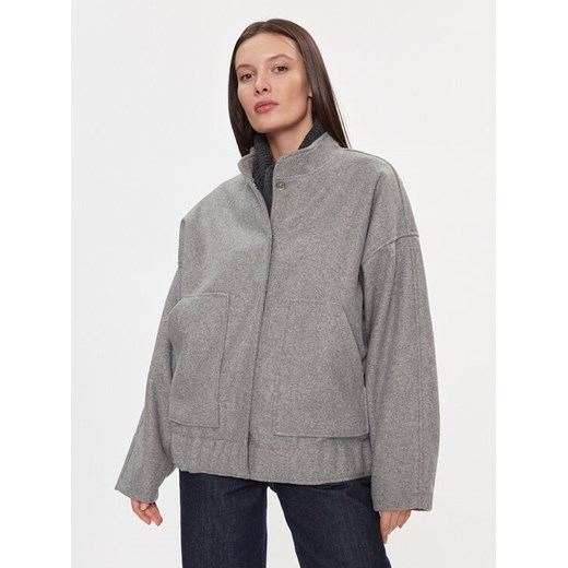 Noisy May Kurtka przejściowa Halston 27029328 Szary Relaxed Fit ze sklepu MODIVO w kategorii Kurtki damskie - zdjęcie 181195928
