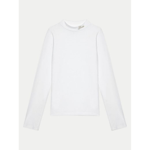 Guess Bluzka J4BI11 J1314 Biały Regular Fit ze sklepu MODIVO w kategorii Bluzki dziewczęce - zdjęcie 181196089
