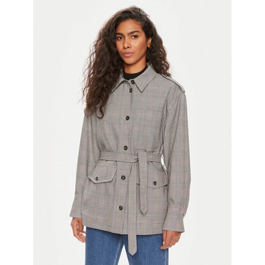 Tommy Hilfiger Kurtka przejściowa WW0WW43316 Szary Regular Fit Tommy Hilfiger 34 MODIVO