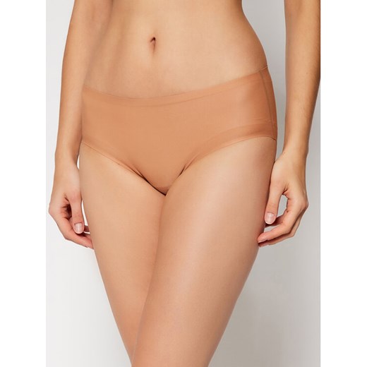 Chantelle Figi klasyczne Soft Stretch C26440 Beżowy ze sklepu MODIVO w kategorii Majtki damskie - zdjęcie 181197986