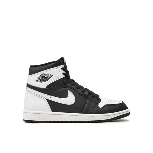 Nike Sneakersy Air Jordan 1 Retro DZ5485 010 Czarny ze sklepu MODIVO w kategorii Buty sportowe męskie - zdjęcie 181198705