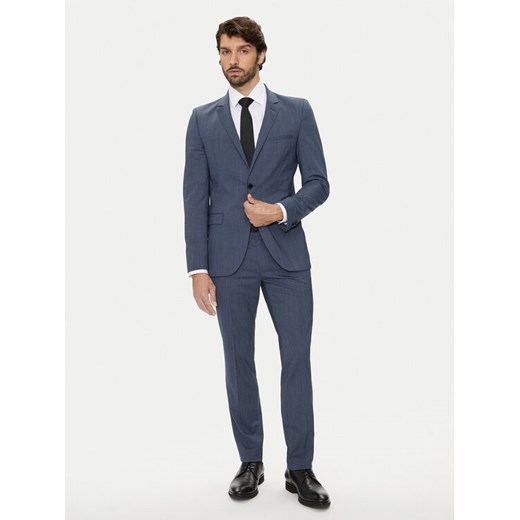 Hugo Garnitur Arti/Hesten232X 50519444 Granatowy Extra Slim Fit 50 MODIVO