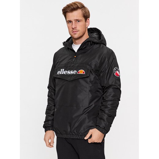 Ellesse Kurtka anorak Monterini SHR08149 Czarny Regular Fit ze sklepu MODIVO w kategorii Kurtki męskie - zdjęcie 181200237