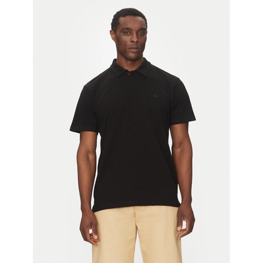 Quiksilver Polo EQYKT04375 Czarny Regular Fit ze sklepu MODIVO w kategorii T-shirty męskie - zdjęcie 181202678