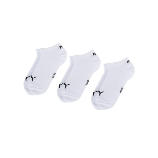 Puma Zestaw 3 par niskich skarpet unisex 261080001 Biały Puma 47_49 MODIVO