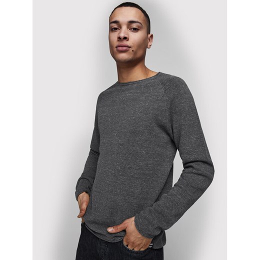 Jack&Jones Sweter Hill 12157321 Szary Regular Fit ze sklepu MODIVO w kategorii Swetry męskie - zdjęcie 181204558