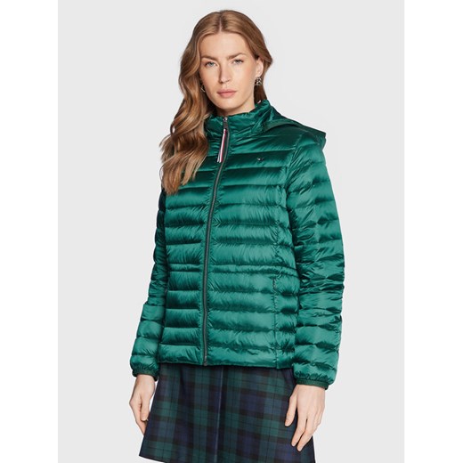 Tommy Hilfiger Kurtka puchowa Feminne WW0WW37264 Zielony Regular Fit Tommy Hilfiger XS MODIVO