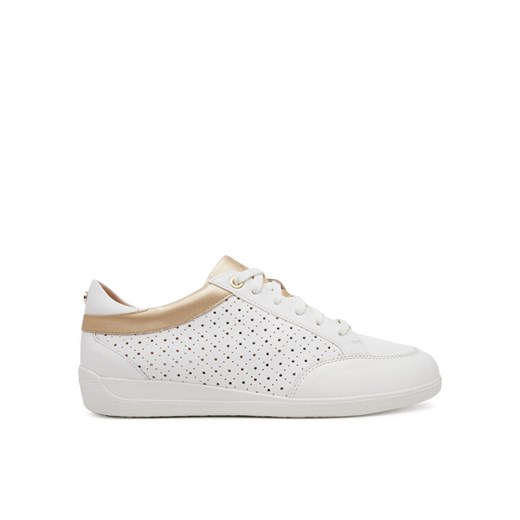 Geox Sneakersy Myria C D5568C 05485 C1000 Biały ze sklepu MODIVO w kategorii Buty sportowe damskie - zdjęcie 181205126