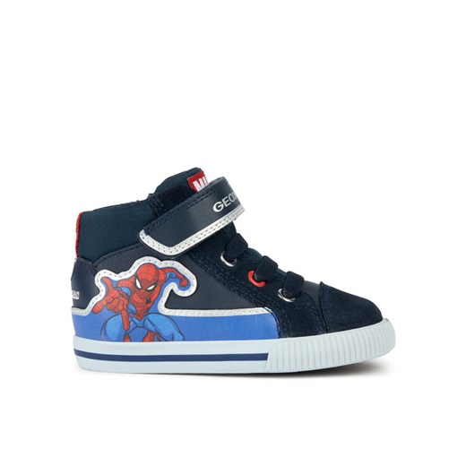Geox Sneakersy SPIDER-MAN B Kilwi Boy B36A7D 08554 C4226 S Granatowy ze sklepu MODIVO w kategorii Trampki dziecięce - zdjęcie 181208538
