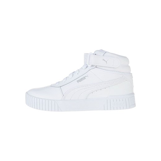 Puma Skórzane sneakersy &quot;Carina 2.0&quot; w kolorze białym ze sklepu Limango Polska w kategorii Buty sportowe damskie - zdjęcie 181211127